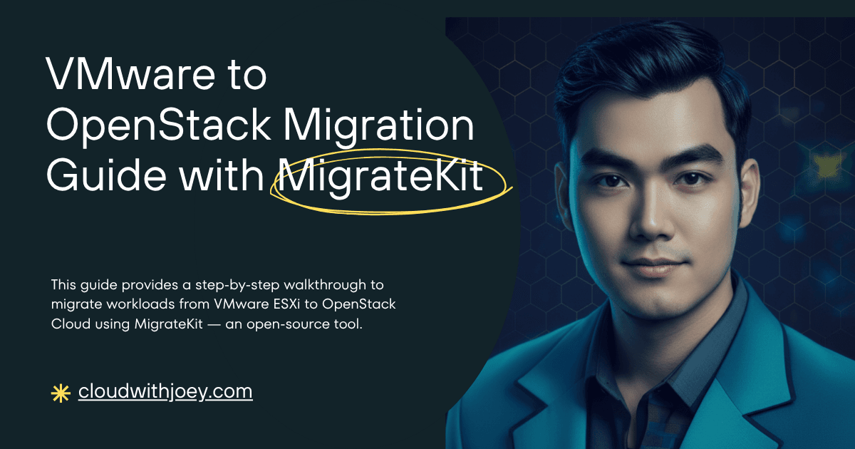 Migrating VMware ESXi Workloads to OpenStack Using MigrateKit